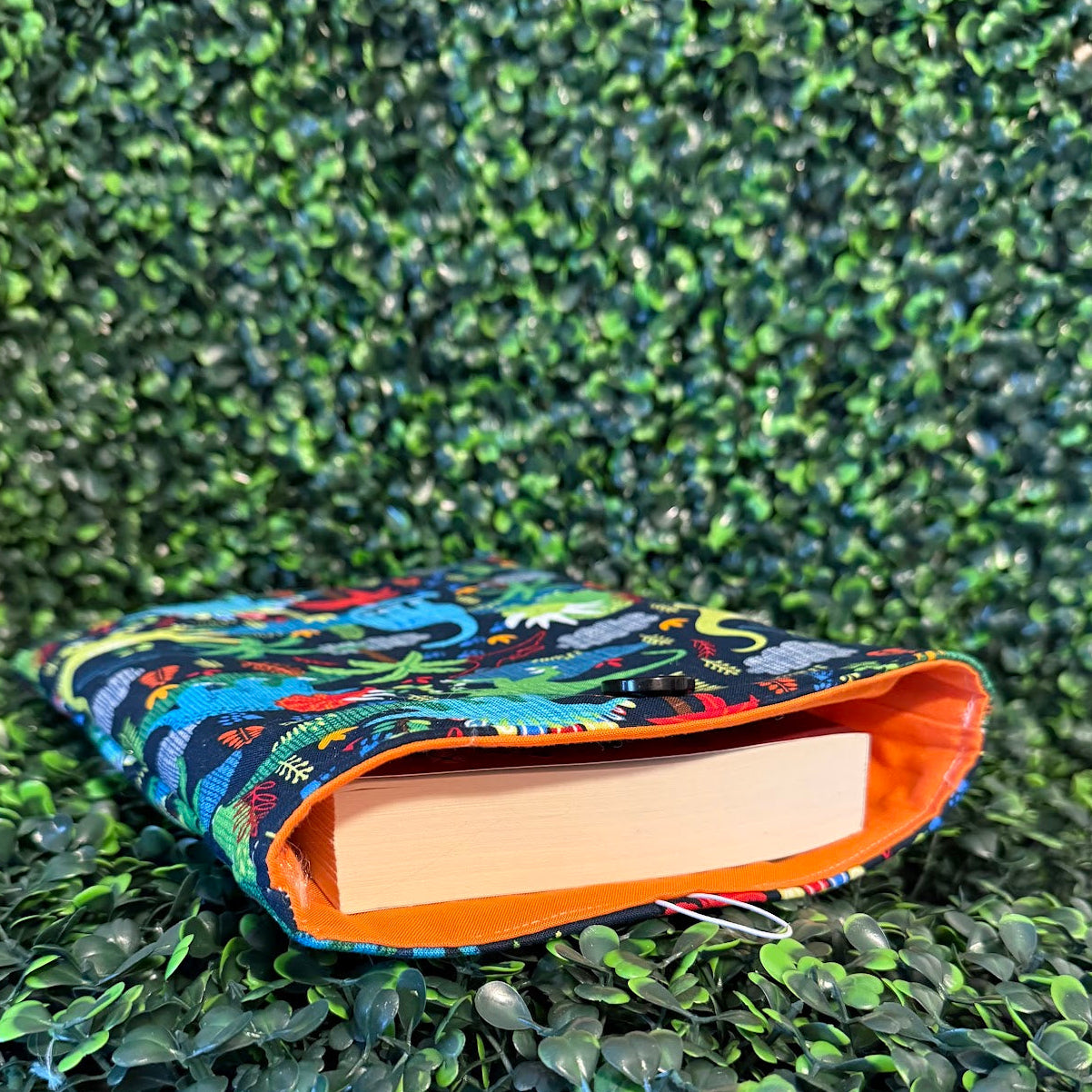 Dinosaur Book Sleeve