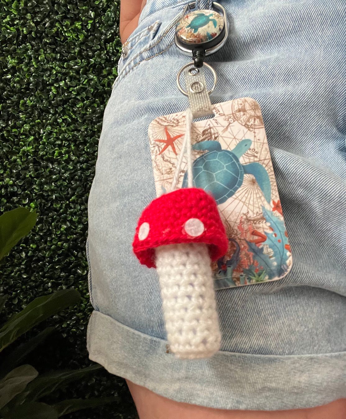 Mushroom Lip Balm Holder