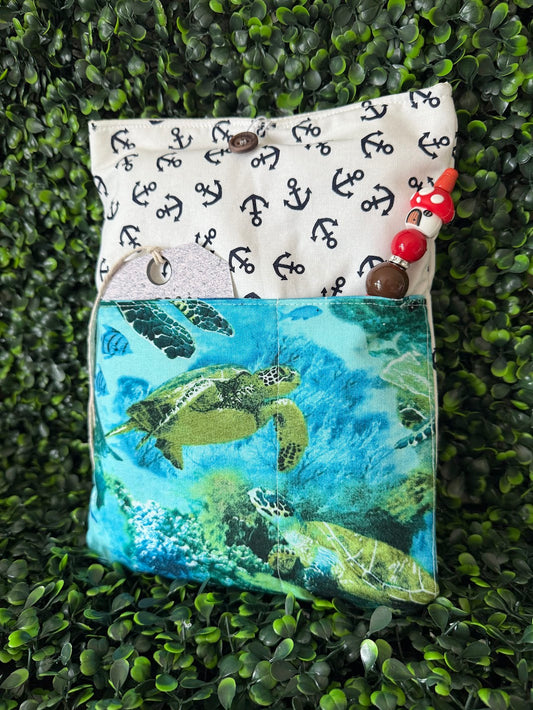 Turtle Book Sleeve